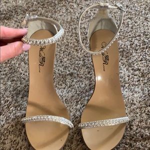 Wild Rose Bling Heels